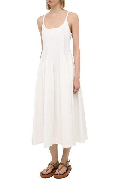 Льняное платье JIL SANDER, арт. JSPS710060-WS457408, фото 3