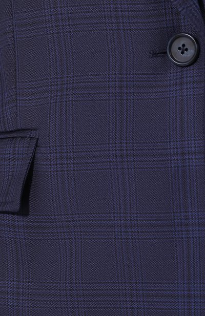 Жакет из смеси шерсти и шелка ROLAND MOURET синего цвета по цене 178000 руб., арт. PW19/S0691/F0296, фото 5 Жакет из смеси шерсти и шелка ROLAND MOURET, арт. PW19/S0691/F0296, фото 5