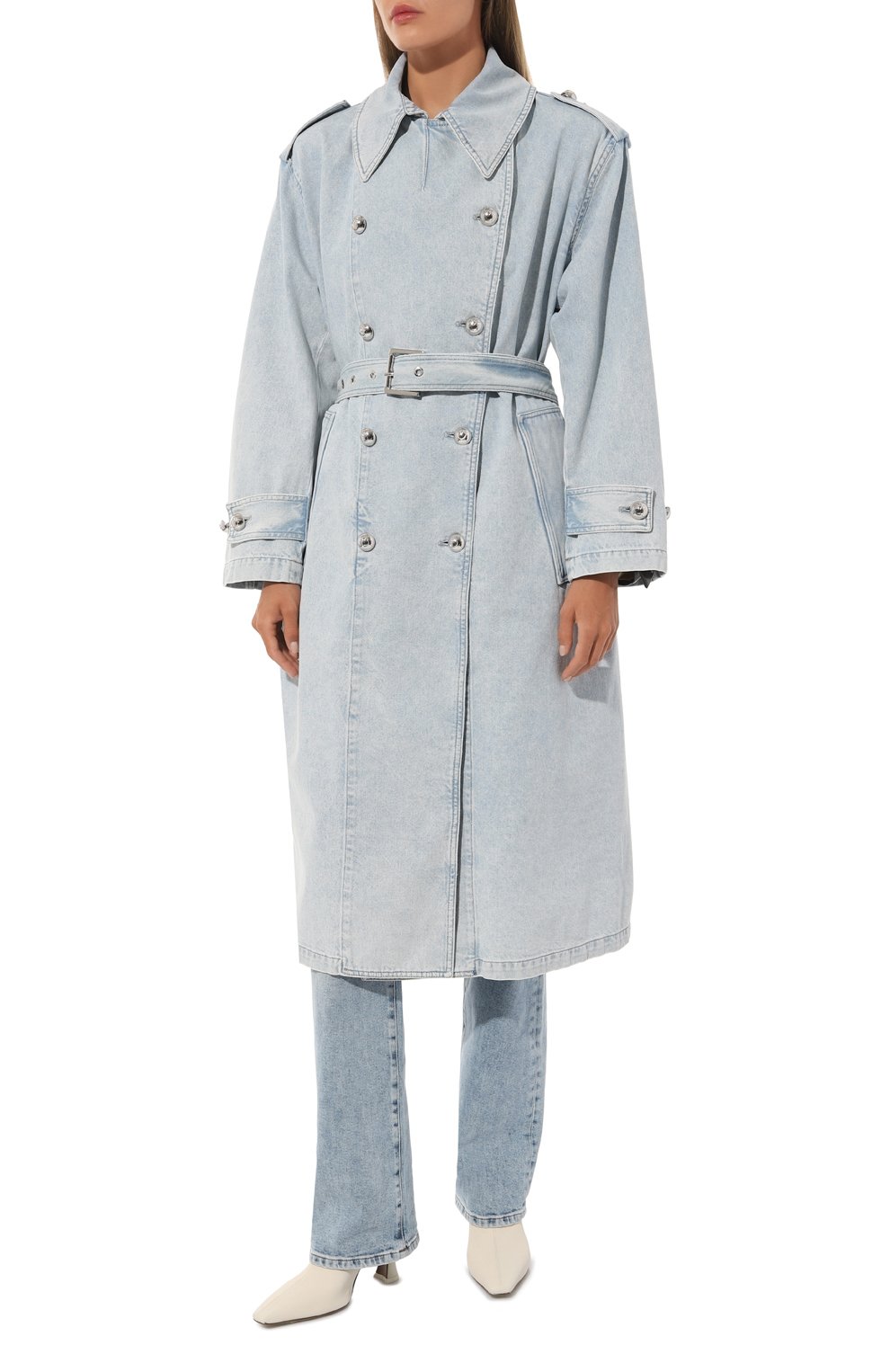 Джинсовый тренч PINKO, арт. 100586-A0MX, фото 3