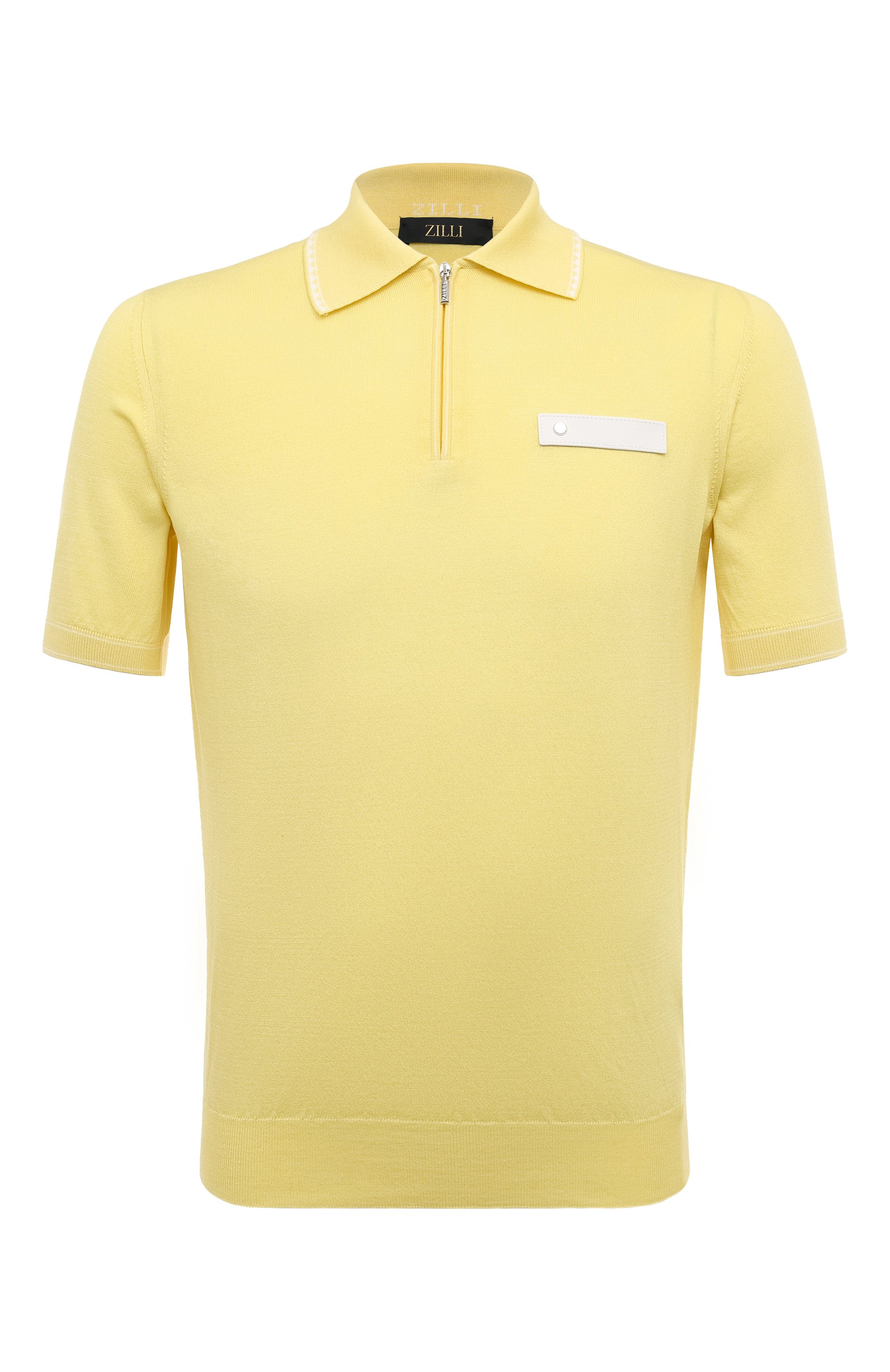 Поло из шелка и хлопка ZILLI, арт. KZP002M0144VMB000, фото 1