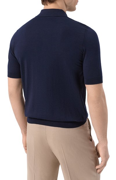 Поло из шелка и хлопка ZILLI, арт. KZP002M0145VSHC00_, фото 4