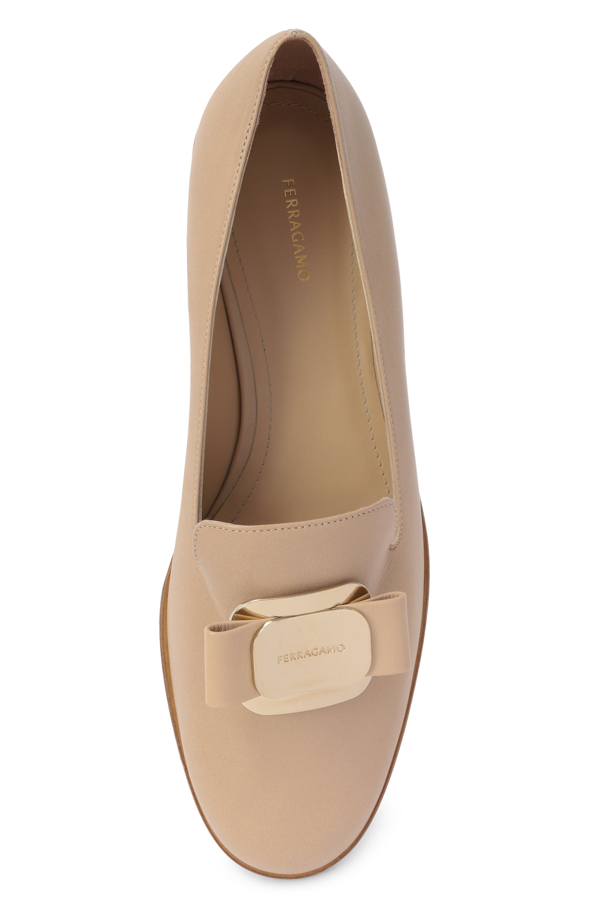 Кожаные лоферы new vara FERRAGAMO, арт. 01H522/779202, фото 6