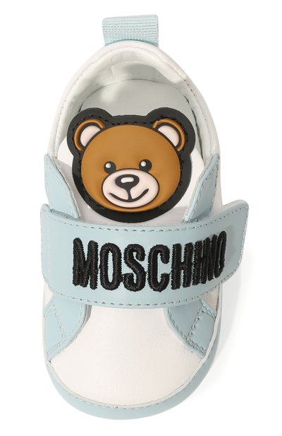 Кожаные слипоны MOSCHINO, арт. 71672 VAR.2, фото 4