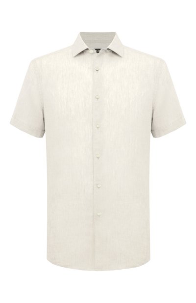 Мужская льняная рубашка ZEGNA, арт. UDX38A7/SCF5