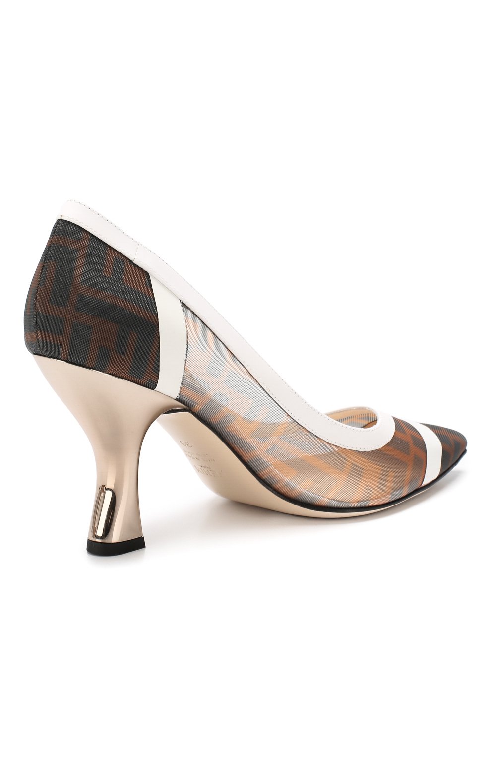 Комбинированные туфли FENDI, арт. 8I6804 AK11, фото 4