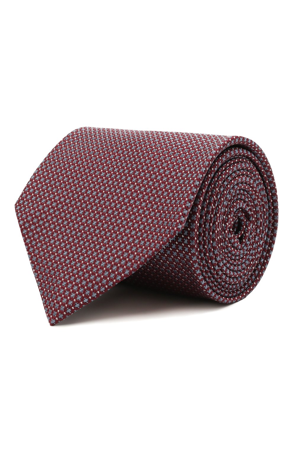 Шелковый галстук BRIONI бордового цвета по цене 25350 руб., арт. 062H00/P0477, фото 1 Шелковый галстук BRIONI, арт. 062H00/P0477, фото 1