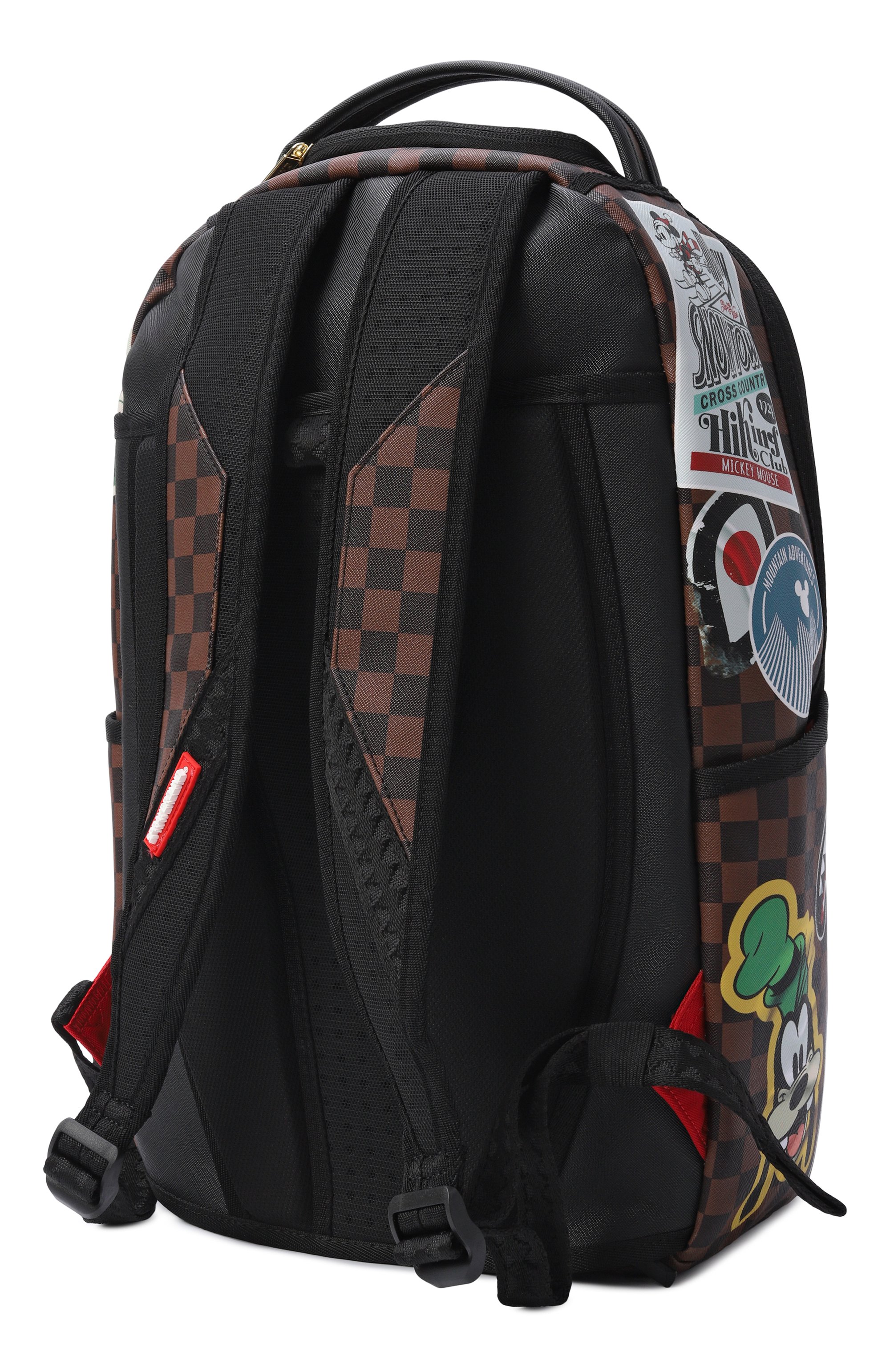 Рюкзак mickey mouse global mogul SPRAYGROUND коричневого цвета по цене 19950 руб., арт. 910B8835NSZ/MICKEY M0USE GL0BAL M0GUL BACKPACK, фото 2 Рюкзак mickey mouse global mogul SPRAYGROUND, арт. 910B8835NSZ/MICKEY M0USE GL0BAL M0GUL BACKPACK, фото 2