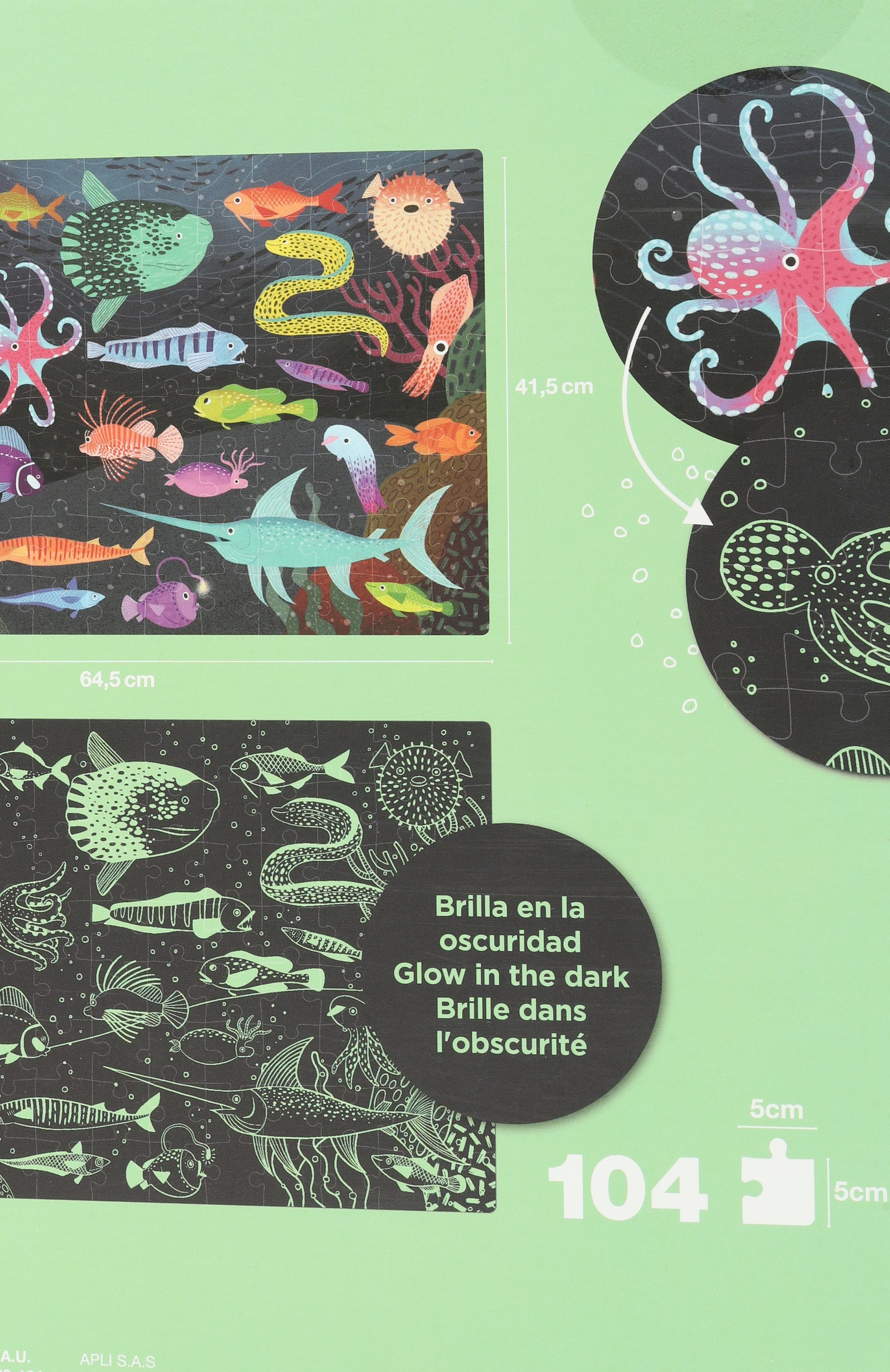 Пазл подводный мир APLI KIDS, арт. 18455, фото 3