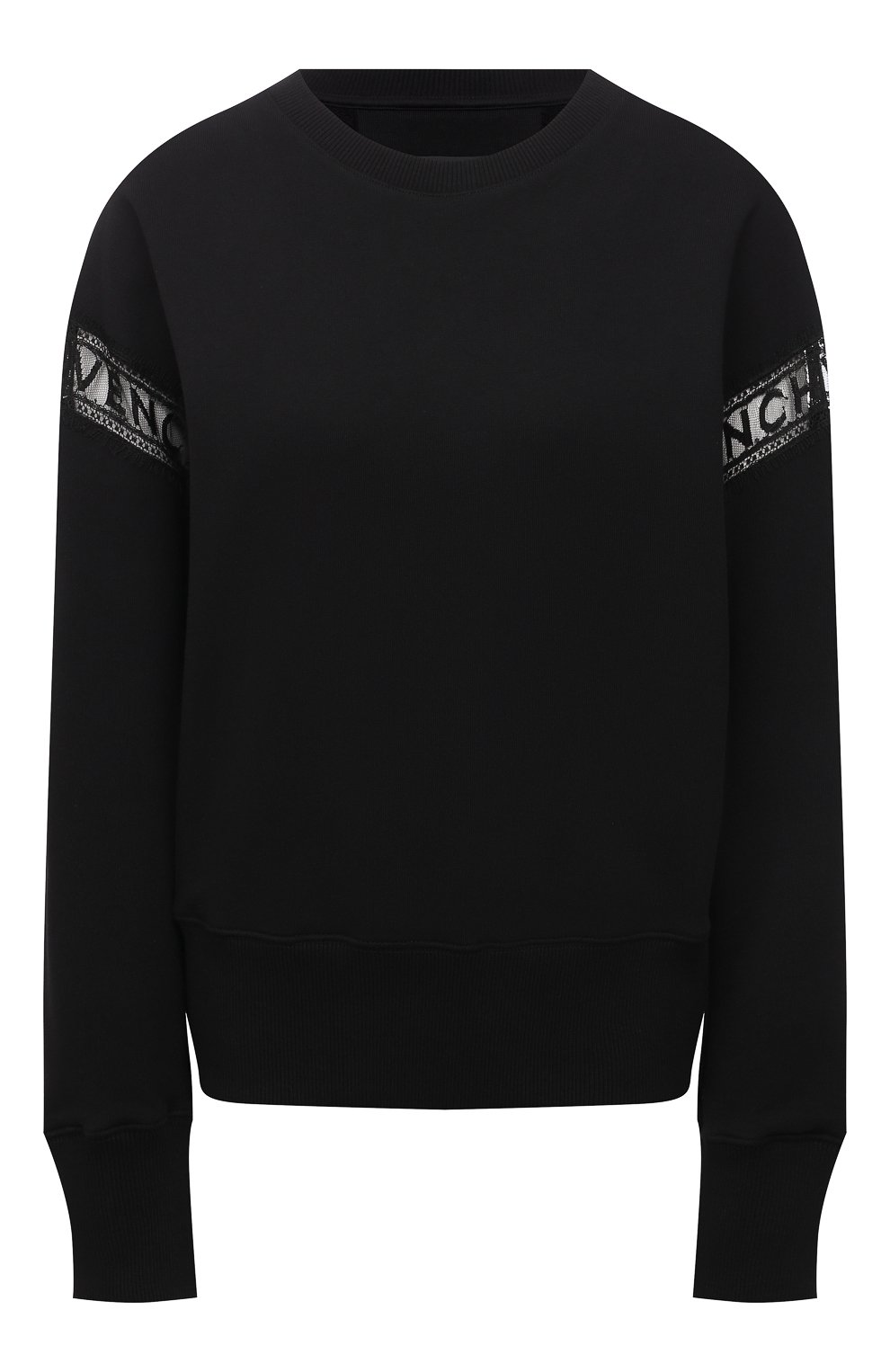 Хлопковый свитшот GIVENCHY черного цвета по цене 71750 руб., арт. BWJ02Q3Z7Z, фото 1 Хлопковый свитшот GIVENCHY, арт. BWJ02Q3Z7Z, фото 1