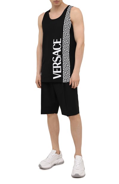 Хлопковая майка VERSACE, арт. 1001299/1A00933, фото 2