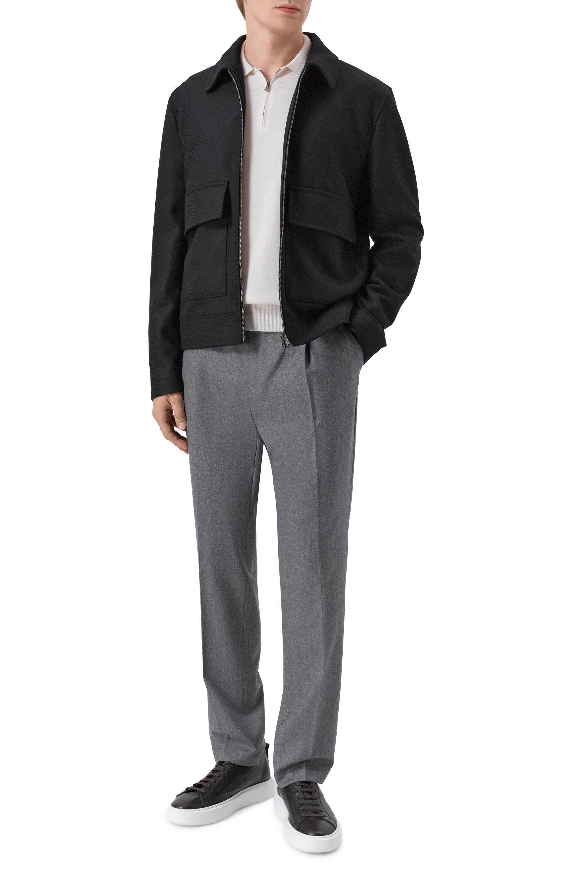 Куртка из шерсти и кашемира L.B.M. 1911, арт. 9144/57502, фото 2