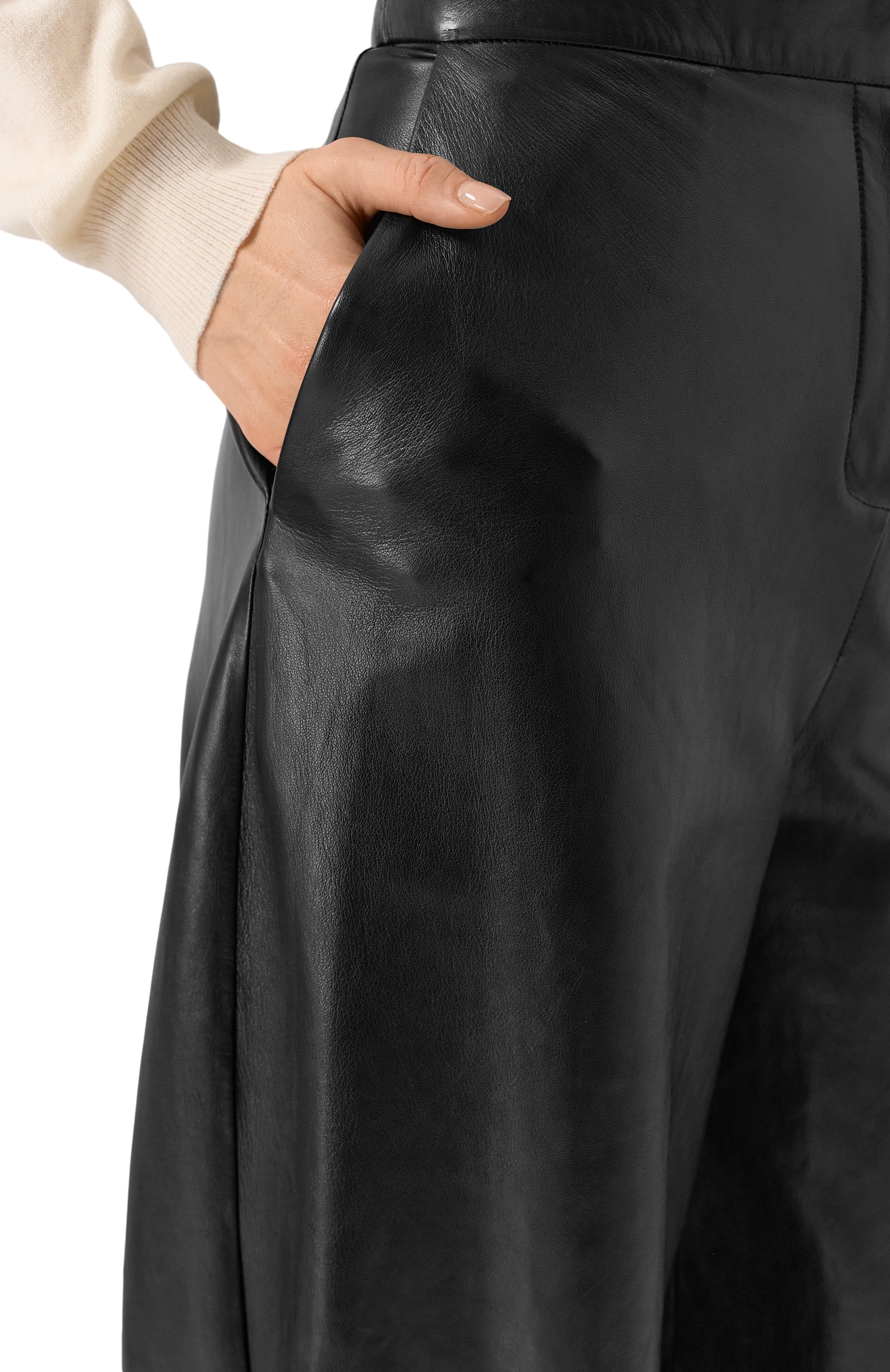 Кожаные брюки MVST, арт. ZBPAN-Y071-1, фото 5