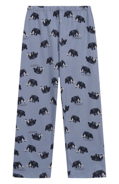 Хлопковая пижама SANETTA тёмно-голубого цвета по цене 16450 руб., арт. 233585, фото 4 Хлопковая пижама SANETTA, арт. 233585, фото 4