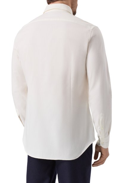 Рубашка из хлопка и кашемира CORNELIANI, арт. 26P156-2611629, фото 4