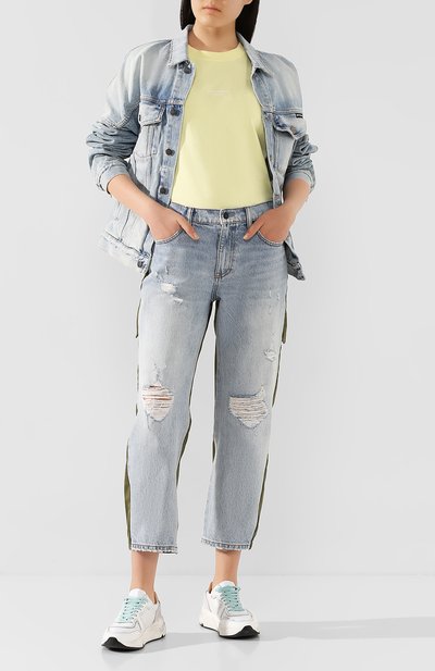 Хлопковая футболка ACNE STUDIOS, арт. AL0135, фото 2