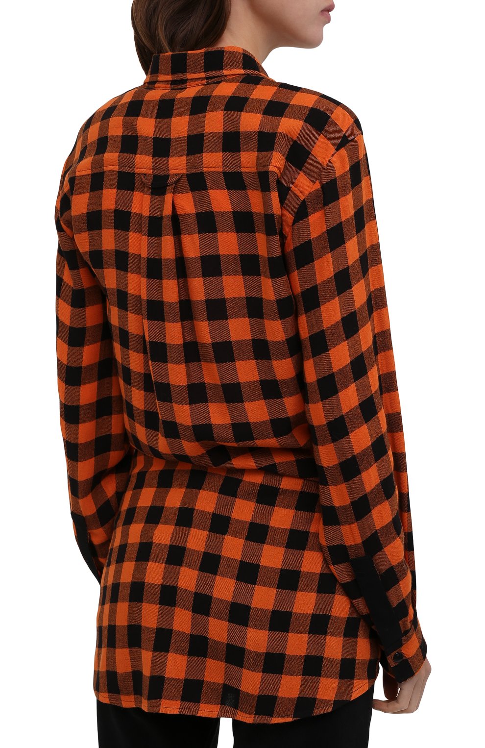 Рубашка из вискозы и шерсти KENZO, арт. FB62CH0455AH, фото 4