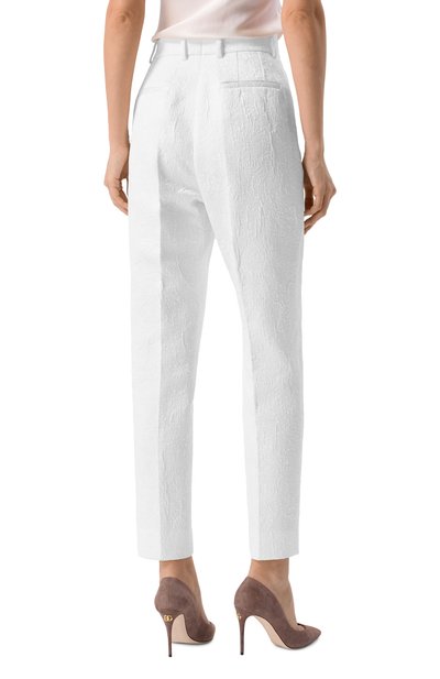 Брюки из хлопка и вискозы DOLCE & GABBANA, арт. FTAM2T/FJTBV, фото 4