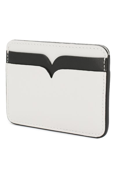 Кожаный футляр для кредитных карт ALEXANDER MCQUEEN белого цвета по цене 28500 руб., арт. 610198/1CWDT, фото 2 Кожаный футляр для кредитных карт ALEXANDER MCQUEEN, арт. 610198/1CWDT, фото 2