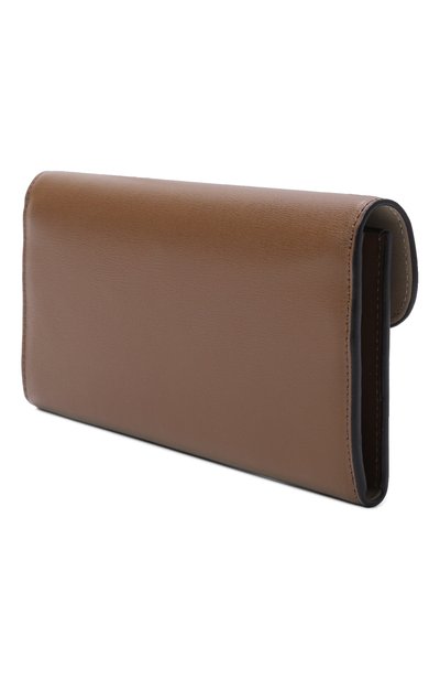 Кожаный кошелек TOTEME коричневого цвета по цене 69250 руб., арт. 251-WAM0041-LE0025, фото 2 Кожаный кошелек TOTEME, арт. 251-WAM0041-LE0025, фото 2