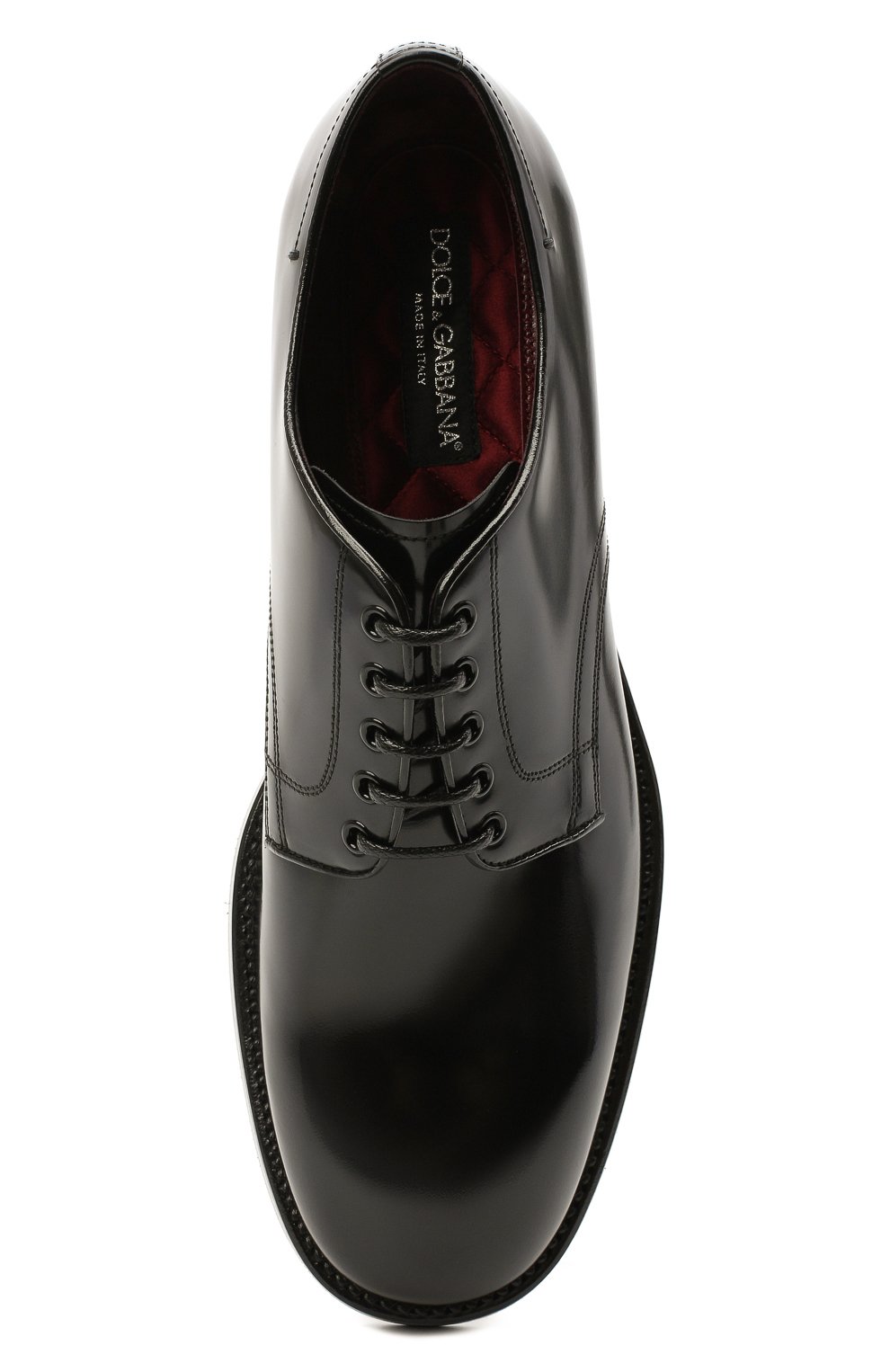 Кожаные дерби DOLCE & GABBANA, арт. A10610/A1203, фото 6