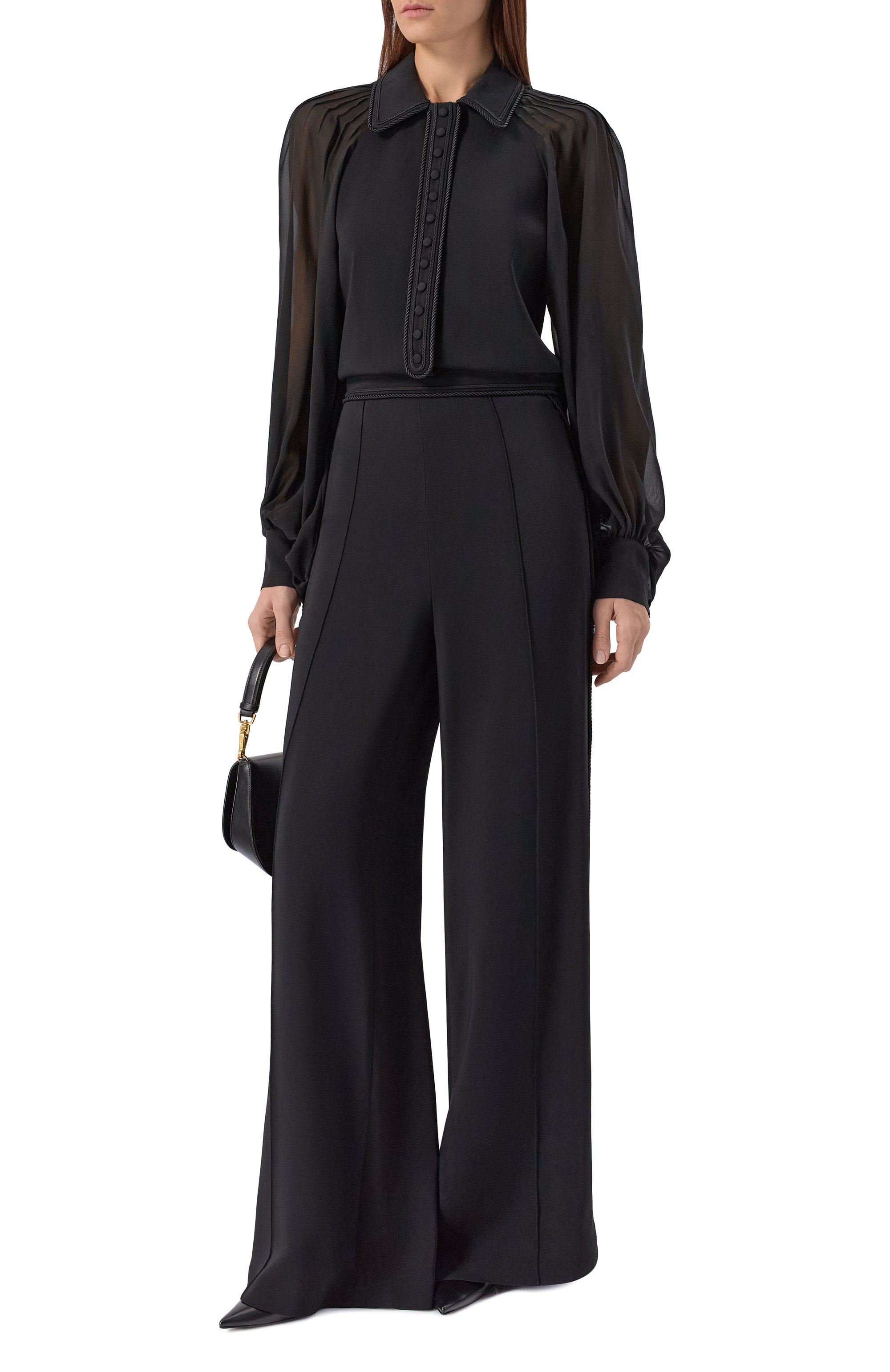 Блузка из вискозы и шелка ELIE SAAB, арт. SH132EF25CD020, фото 2