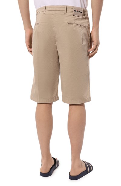 Хлопковые шорты KITON, арт. UFBLACK0600D, фото 4