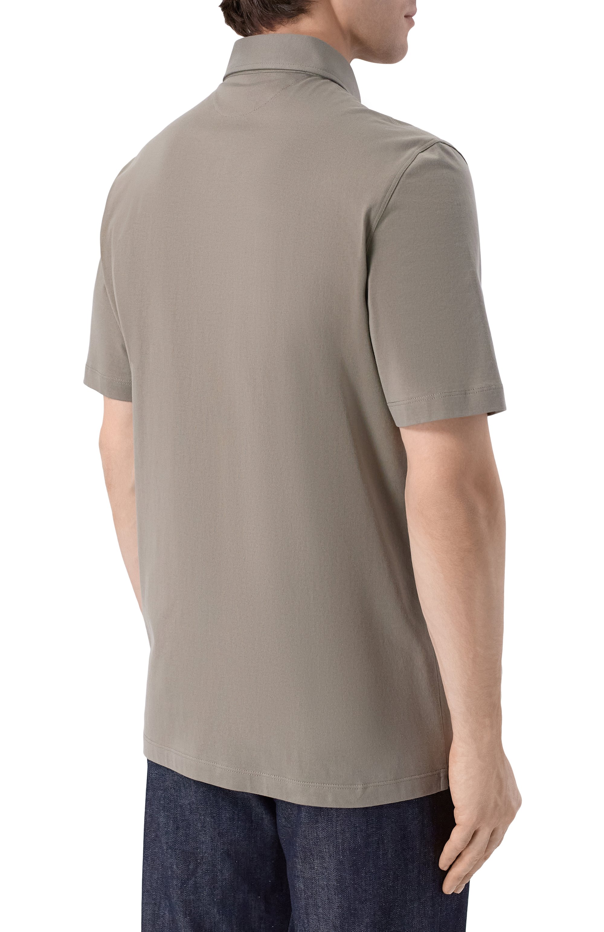 Хлопковое поло BRUNELLO CUCINELLI, арт. M0B133915, фото 4