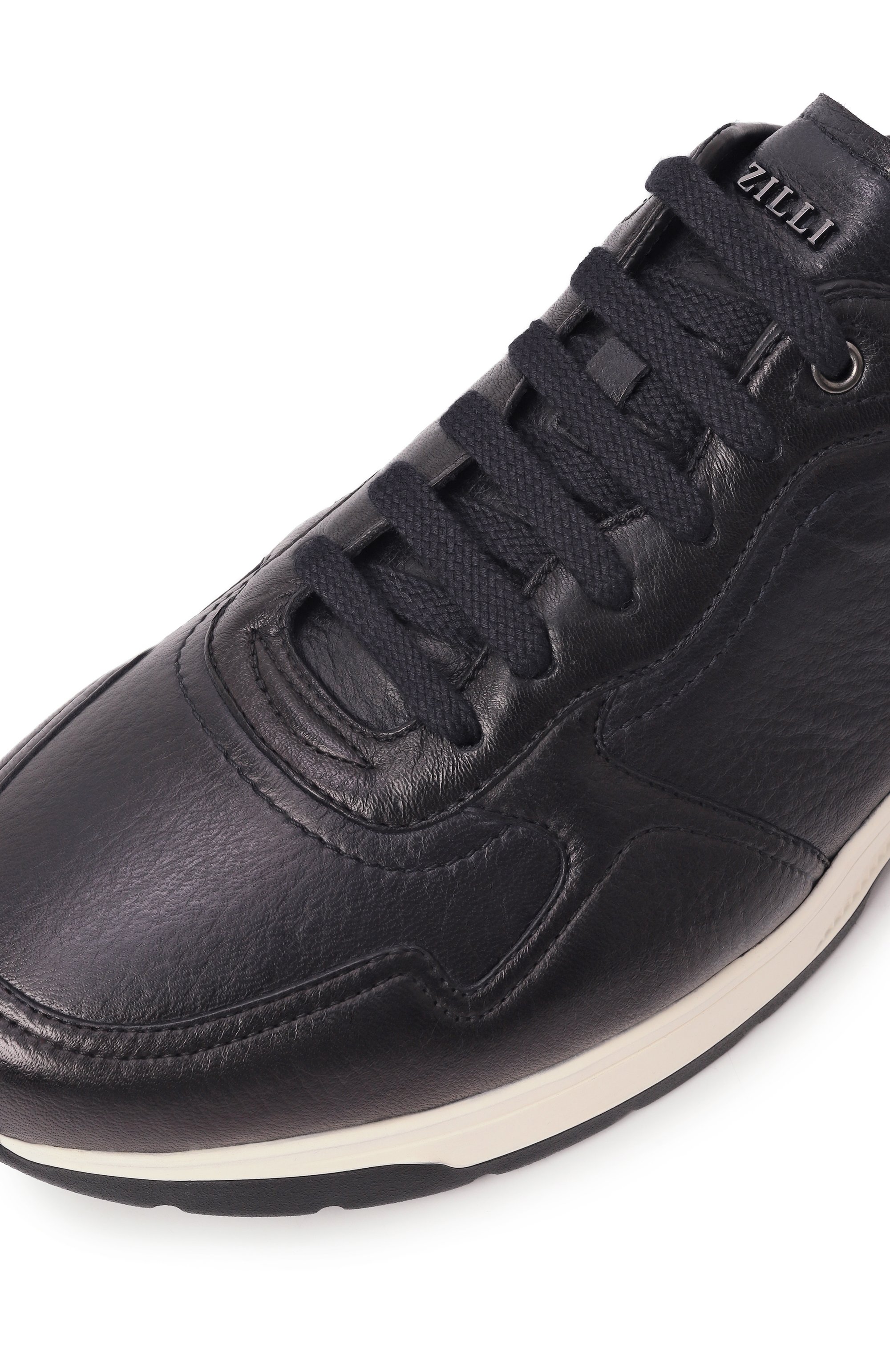 Кожаные кроссовки ZILLI, арт. H0138AM1157VZEV01, фото 7