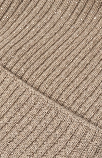 Шапка из шерсти и вискозы CANOE светло-коричневого цвета по цене 8160 руб., арт. 4807653, фото 4 Шапка из шерсти и вискозы CANOE, арт. 4807653, фото 4