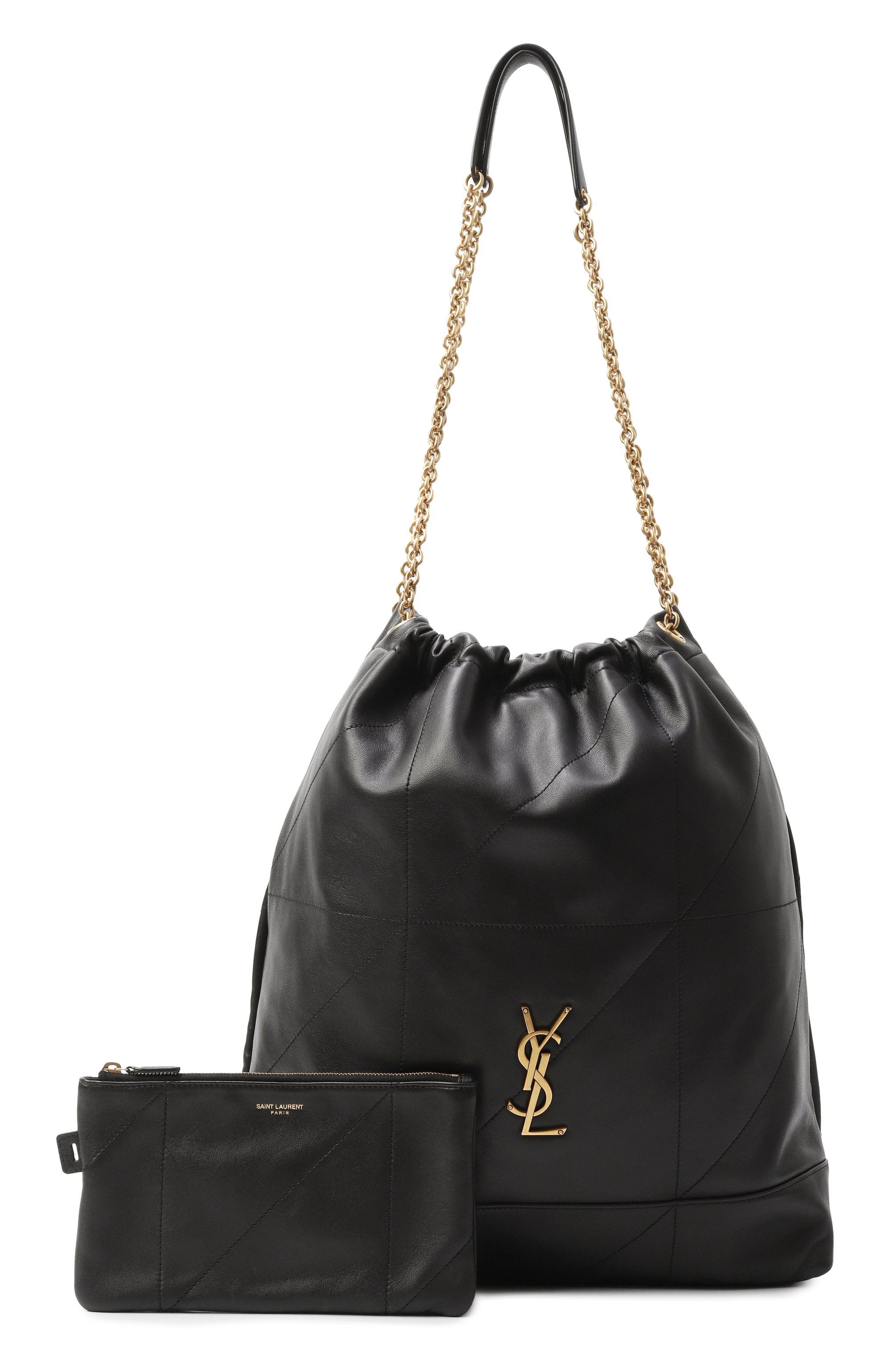 Сумка jamie pochon large SAINT LAURENT, арт. 828350/AAB32, фото 7