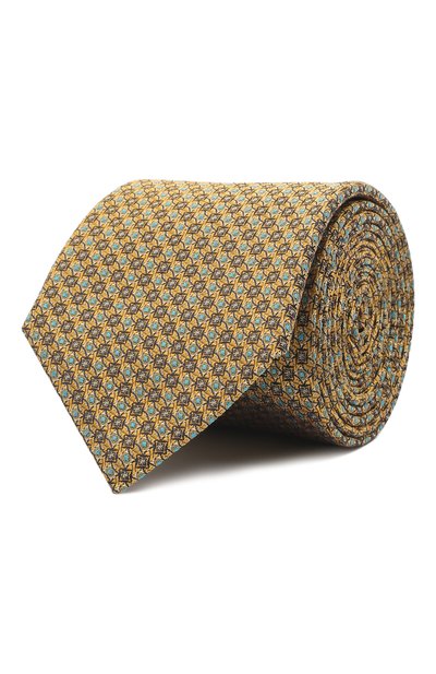 Мужской шелковый галстук CANALI, арт. 18/HJ03389