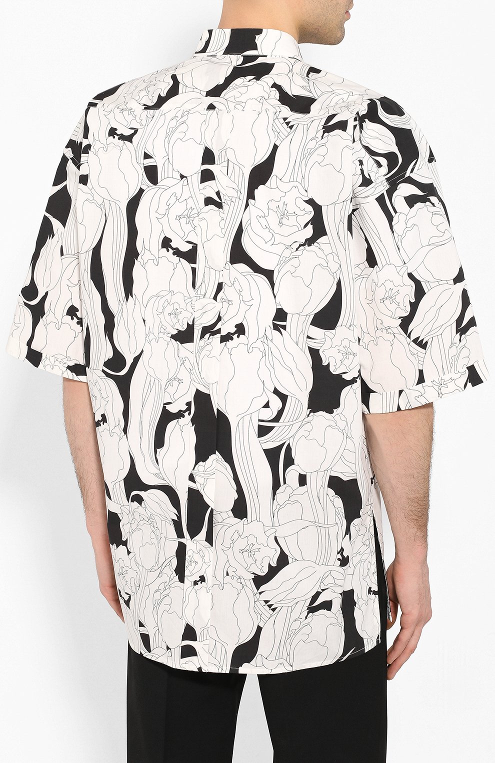 Хлопковая рубашка GIVENCHY, арт. BM60JL12TM, фото 4