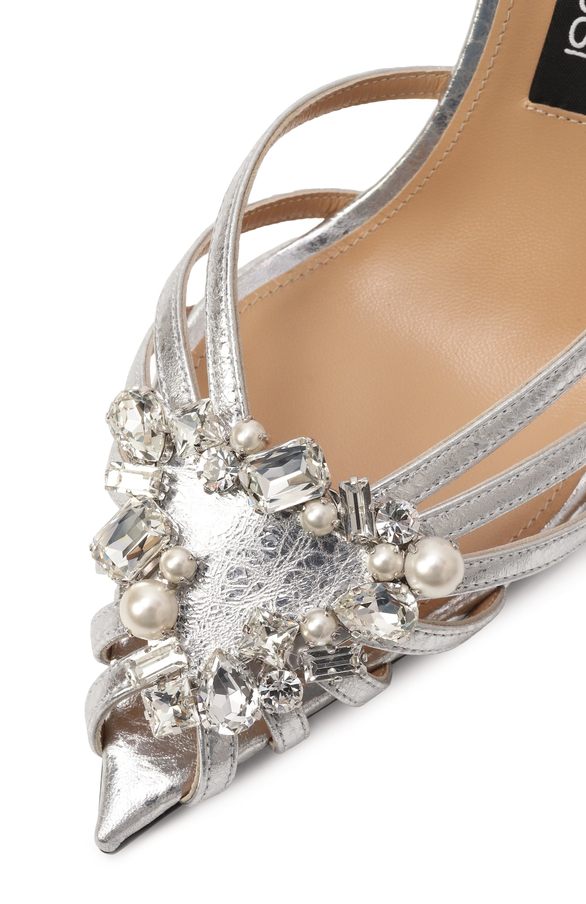 Кожаные босоножки sr godiva precious 90 SERGIO ROSSI, арт. B13100/MINL01, фото 7