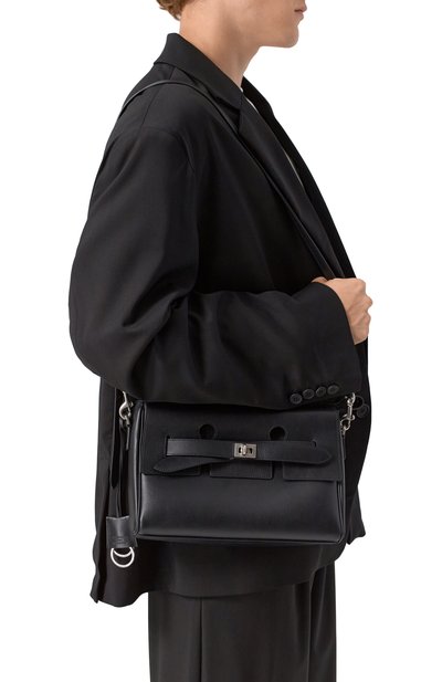 Сумка bel air small BALENCIAGA черного цвета по цене 511500 руб., арт. 834032/2ABAW, фото 2 Сумка bel air small BALENCIAGA, арт. 834032/2ABAW, фото 2