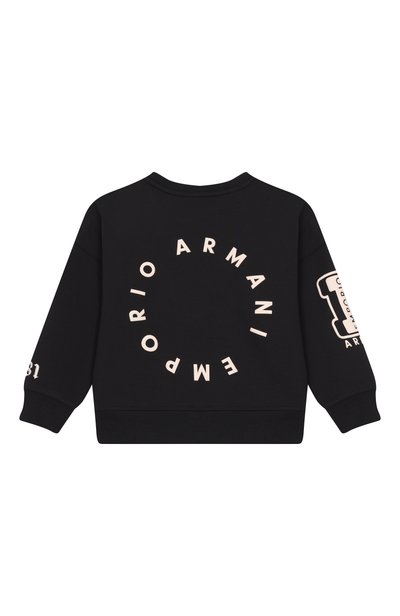 Хлопковый свитшот EMPORIO ARMANI, арт. EB001389/AF10126, фото 2