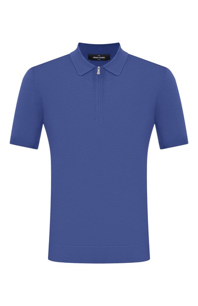 Мужская поло из шелка и хлопка GRAN SASSO, арт. 43166/16290