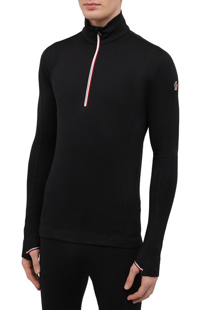 Лонгслив MONCLER GRENOBLE черного цвета по цене 44050 руб., арт. G2-097-8G000-18-809EE, фото 3 Лонгслив MONCLER GRENOBLE, арт. G2-097-8G000-18-809EE, фото 3