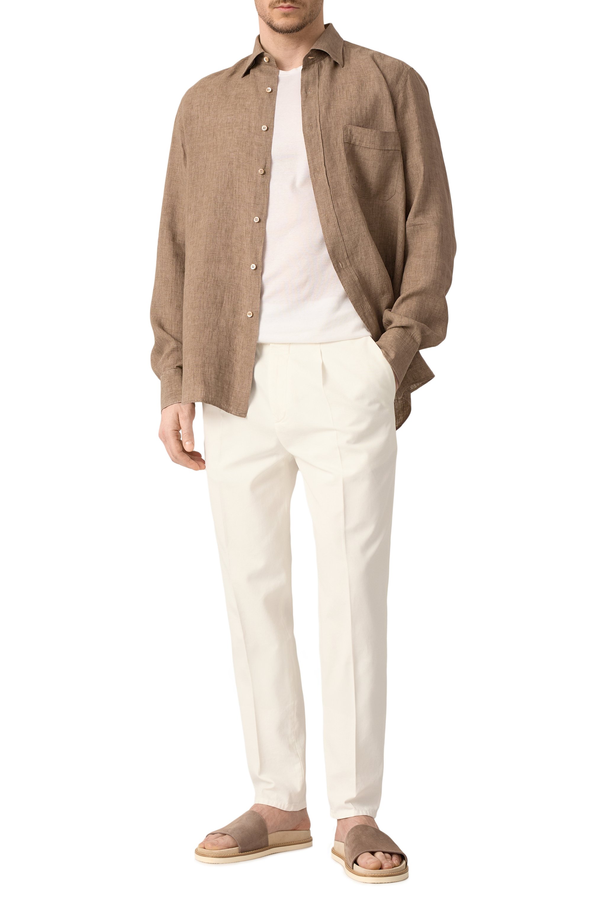 Льняная рубашка STEFANO RICCI, арт. MC007783/BX2922, фото 2