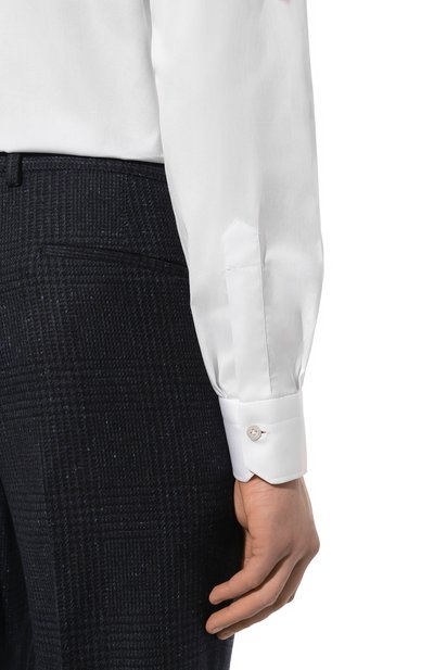 Хлопковая сорочка KITON, арт. UCIH06143, фото 5