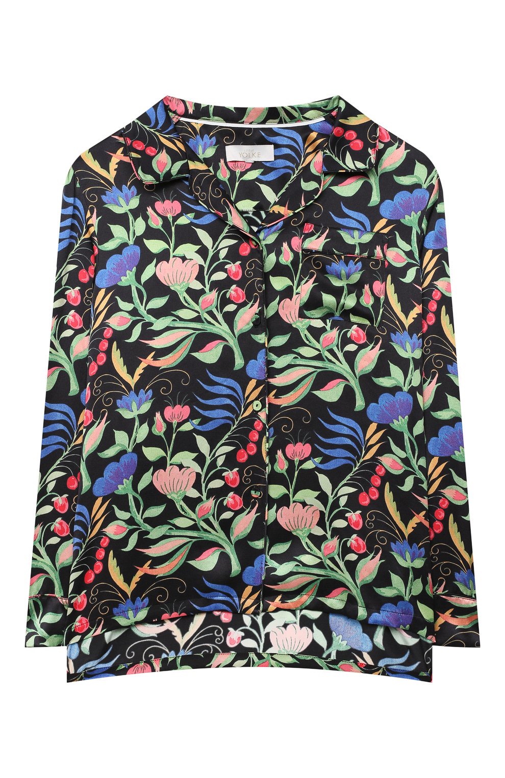 Шелковая пижама LITTLE YOLKE, арт. SS20-12S-AN-BL/5-12Y, фото 2