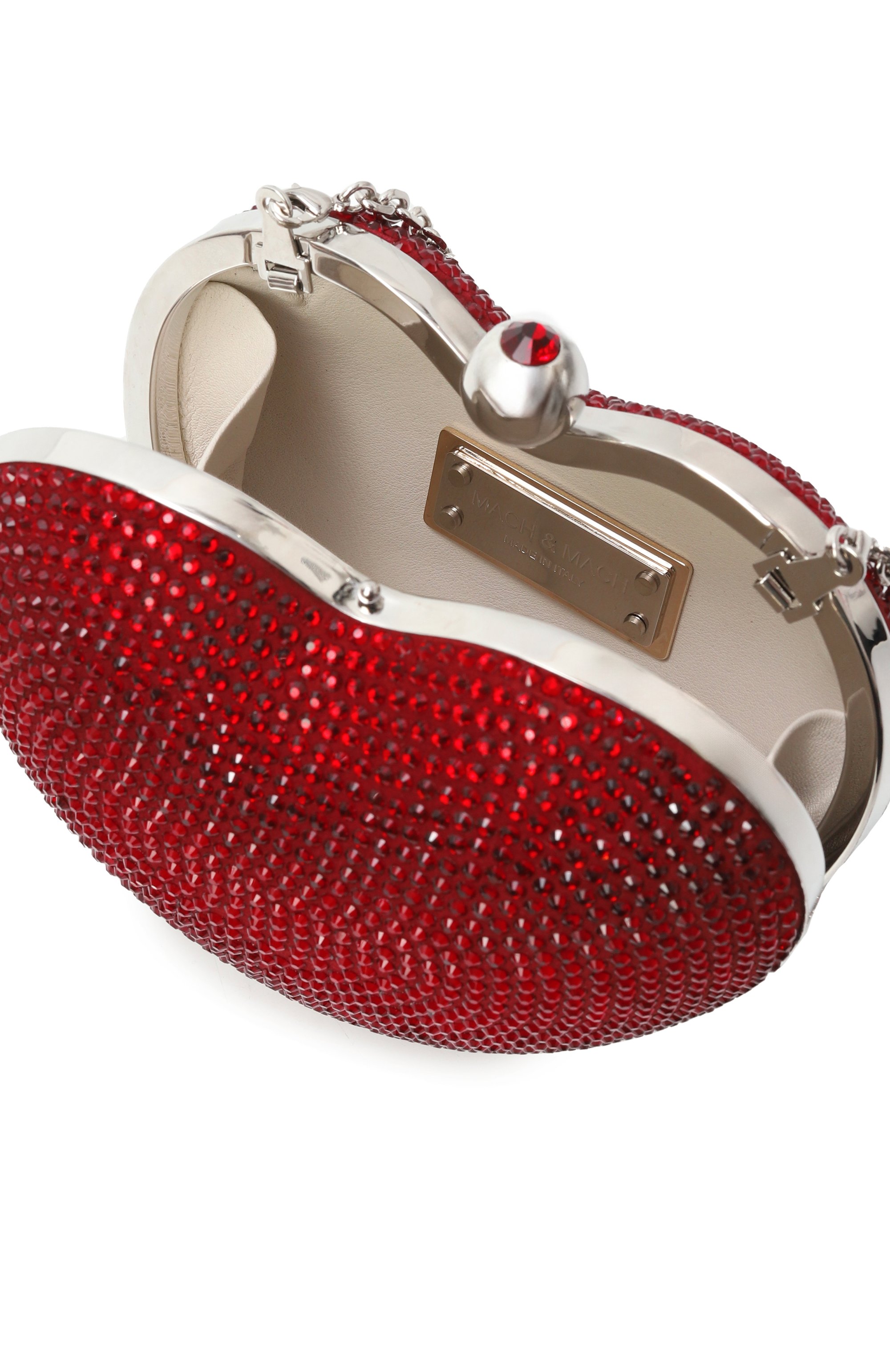 Клатч crystal heart MACH & MACH, арт. PF25-BG0020-SUE-BRD, фото 5