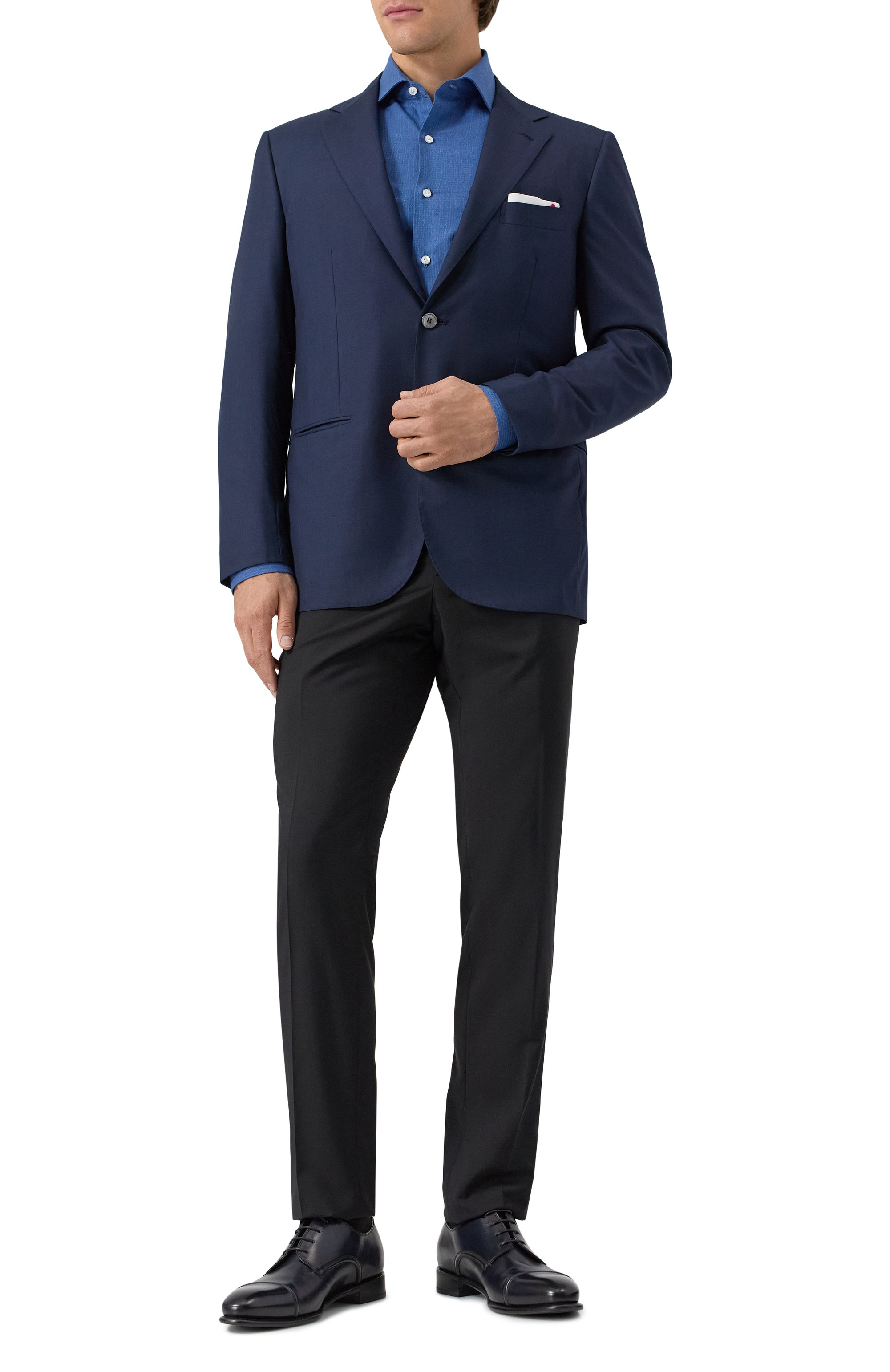 Сорочка из хлопка и кашемира FINAMORE 1925, арт. NAP0LI/A5030, фото 2