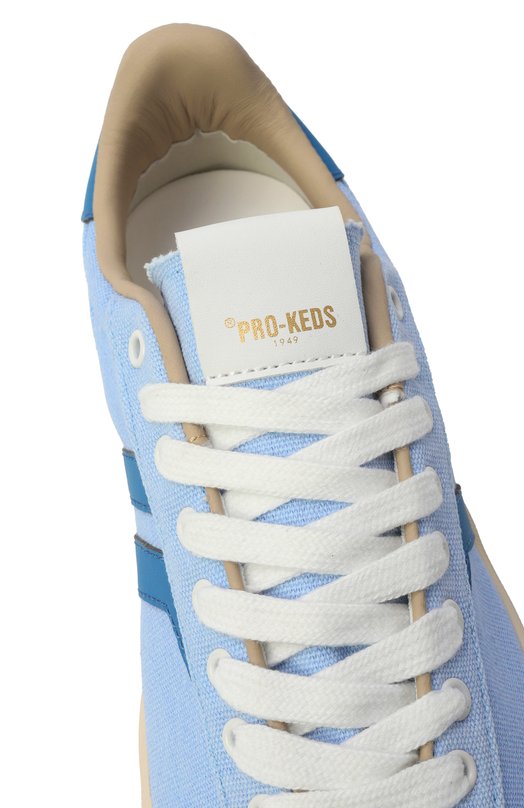 Текстильные кеды Court Ace Pro-Keds 1949 C0URT ACE/CANVAS & LEATHER Голубой  C0URT ACE/CANVAS & LEATHER Фото 7