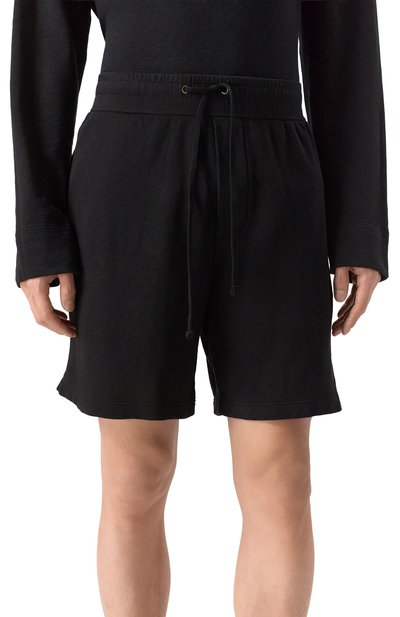 Хлопковые шорты JAMES PERSE черного цвета по цене 30850 руб., арт. MXA4192, фото 3 Хлопковые шорты JAMES PERSE, арт. MXA4192, фото 3