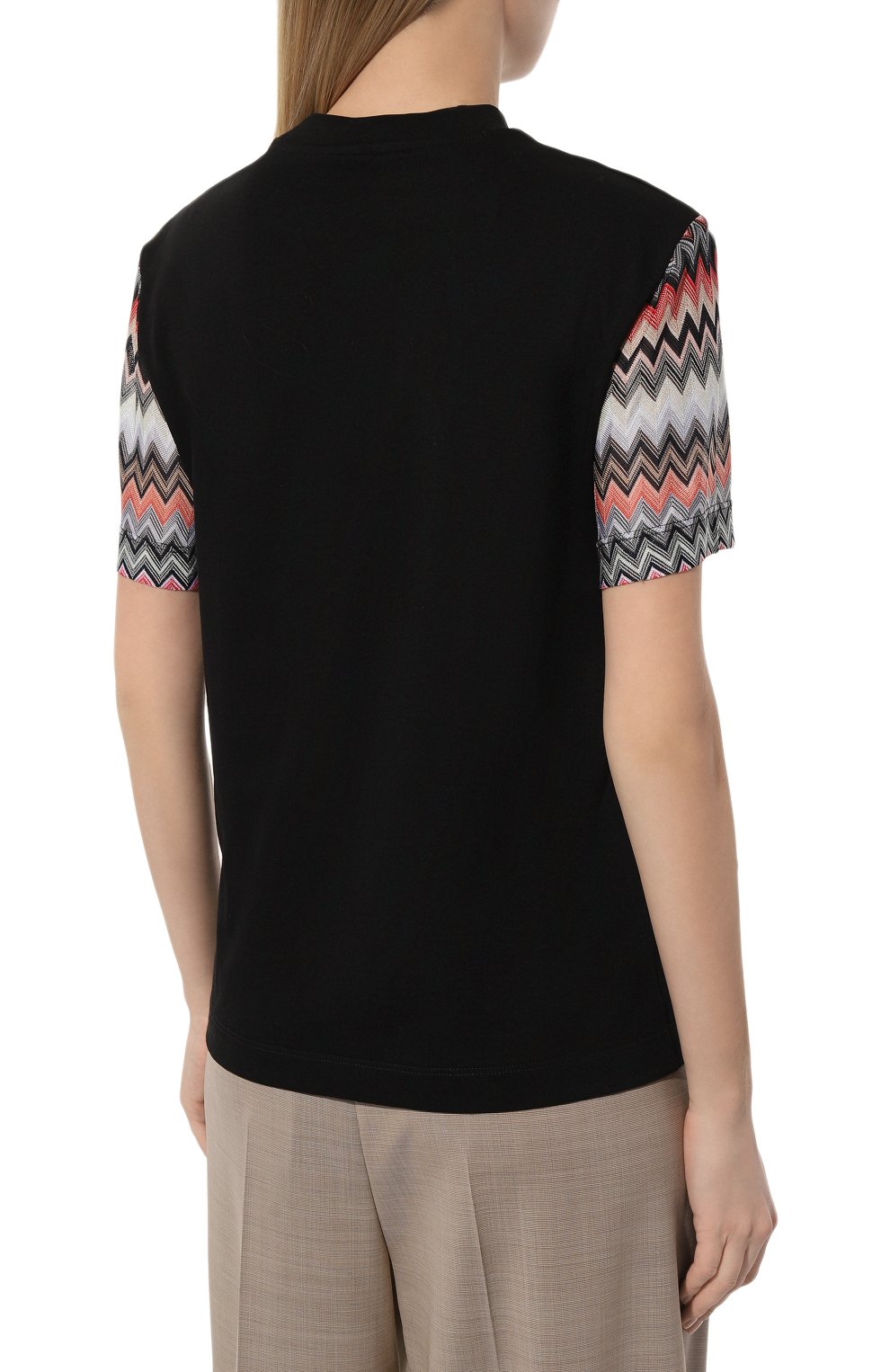 Хлопковая футболка MISSONI, арт. DS24SL03/BJ00JU, фото 4