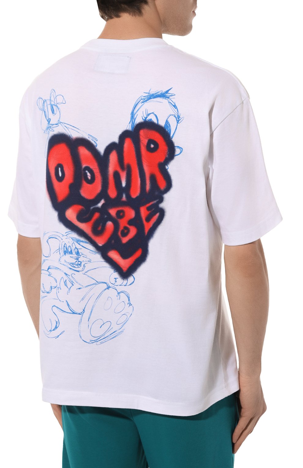 Хлопковая футболка DOMREBEL, арт. CHARMED/TSHIRT, фото 4