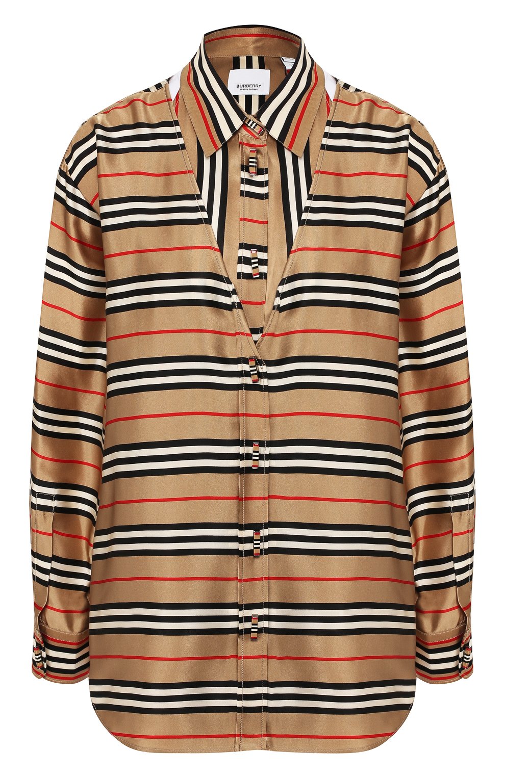 Шелковая руба шка BURBERRY, арт. 4560922, фото 1