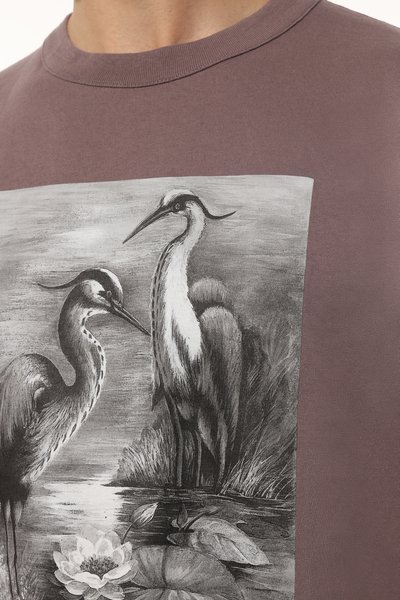 Хлопковая футболка HERON PRESTON, арт. HMAA032F22JER0090910, фото 5