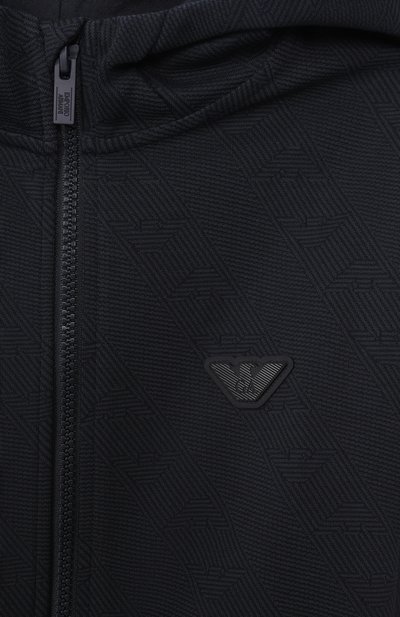 Толстовка EMPORIO ARMANI темно-синего цвета по цене 22700 руб., арт. EB001003/AF20698, фото 3 Толстовка EMPORIO ARMANI, арт. EB001003/AF20698, фото 3