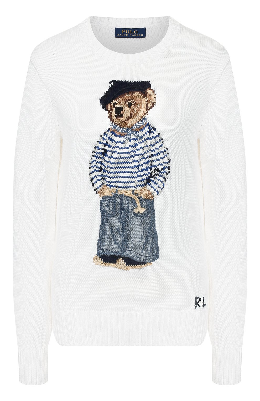 Хлопковый пуловер POLO RALPH LAUREN, арт. 211792404, фото 1